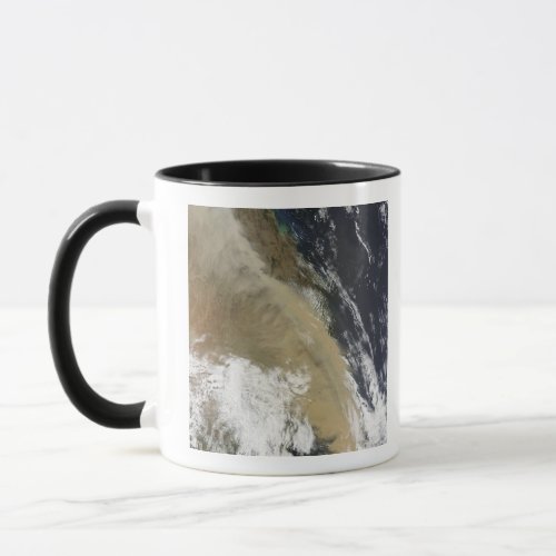 A wall of dust stretched from northern Queensla Mug