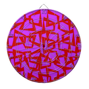 A Wall of Quarter-Century Modernism Dart Board