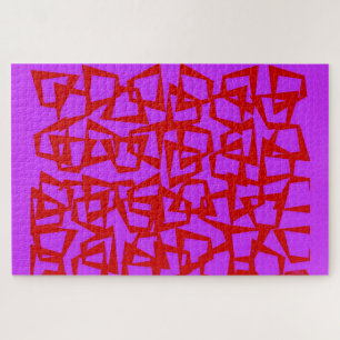 A Wall of Quarter-Century Modernism Jigsaw Puzzle