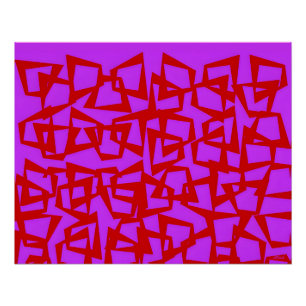 A Wall of Quarter-Century Modernism Poster