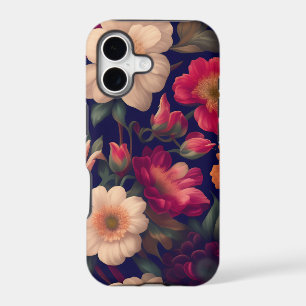 A wallpaper with a floral pattern  iPhone 17 case