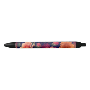 A wallpaper with a floral pattern pen