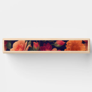 A wallpaper with a floral pattern topple tower