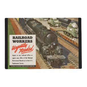 A War Job For You Placemat