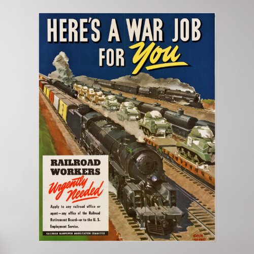 A War Job For You Poster