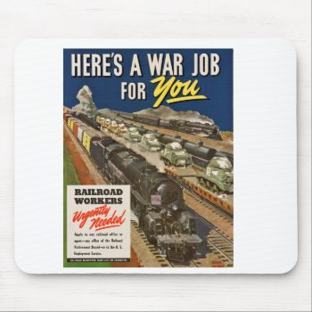 A War Job For You  Ww2       Mouse Pad by stanrail at Zazzle
