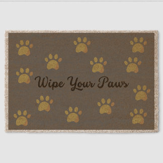 A warm and homely welcome mat. fiber doormat