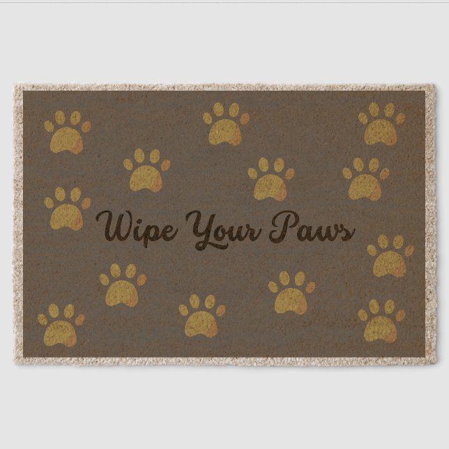 A warm and homely welcome mat. fiber doormat (Front)