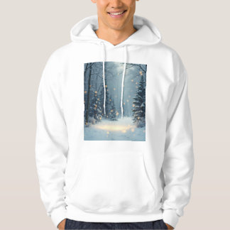 A warm winter story hoodie