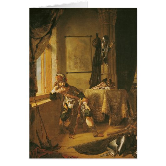 A Warrior in Thought Cards (Front)