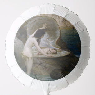 A Water Baby Found in Seashell by Bikini Nymph Balloon