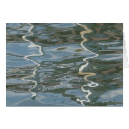 "A Water's Reflections" - Card (Front Horizontal)