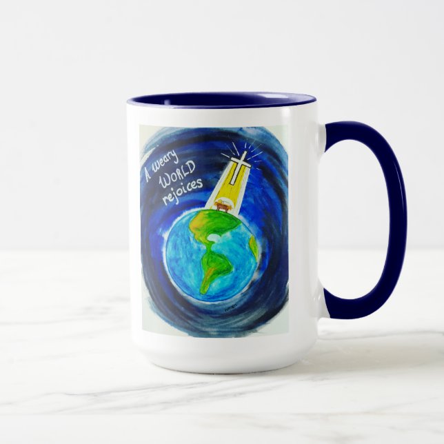 A Weary World Rejoices - Coffee Mug (Right)