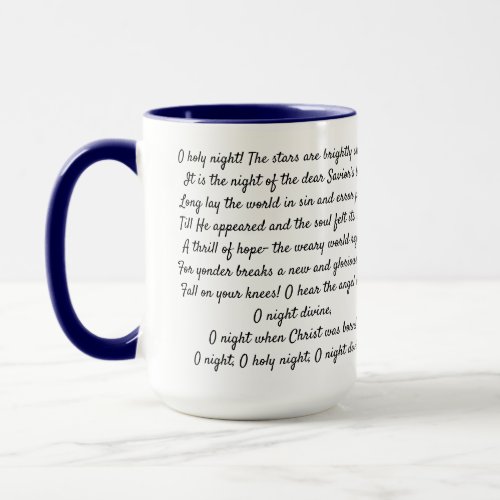 A Weary World Rejoices _ Coffee Mug