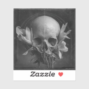 A Weathered Reverie — Gothic Fine Art Sticker