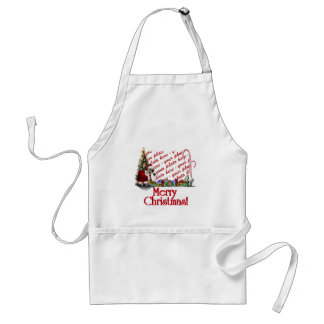 A Web Footed Christmas Adult Apron