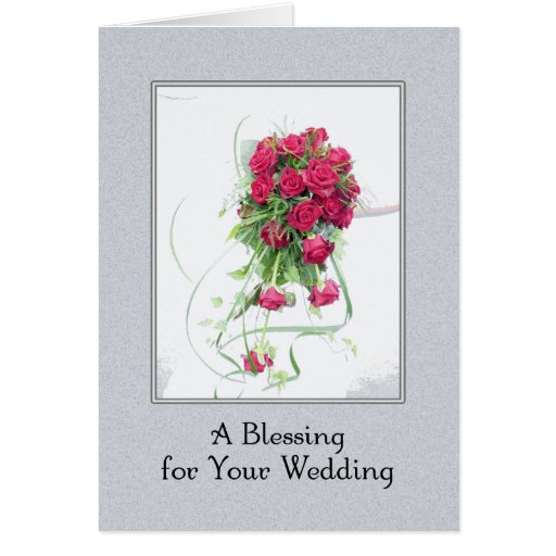 A Wedding Blessing Card | Zazzle