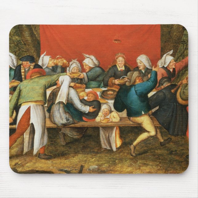 A Wedding Feast Mouse Pad (Front)