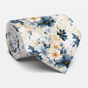 A Wedding Floral Series Design 12 Neck Tie