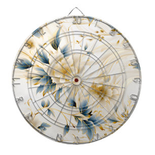 A Wedding Floral Series Design 1 Dart Board