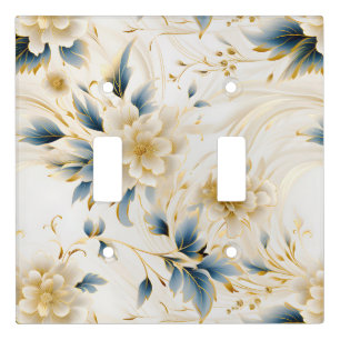 A Wedding Floral Series Design 1 Light Switch Cover