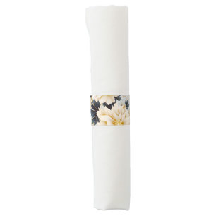 A Wedding Floral Series Design 2 Napkin Bands