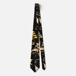 A Wedding Floral Series Design 4 Neck Tie