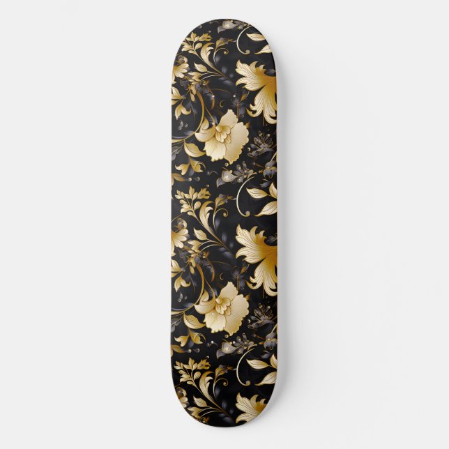 A Wedding Floral Series Design 4 Skateboard (Front)