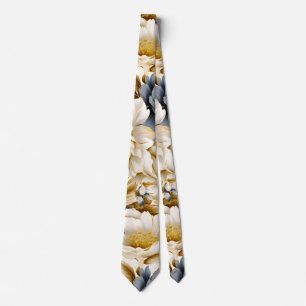 A Wedding Floral Series Design 5 Neck Tie