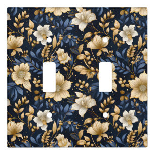 A Wedding Floral Series Design 6 Light Switch Cover
