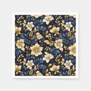 A Wedding Floral Series Design 6 Napkins