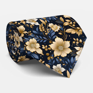 A Wedding Floral Series Design 6 Neck Tie