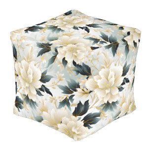 A Wedding Floral Series Design 7 Pouf