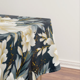 A Wedding Floral Series Design 8 Tablecloth