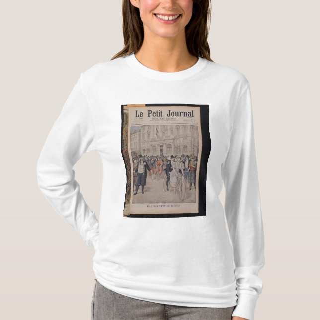 A Wedding on a Bicycle T-Shirt (Front)
