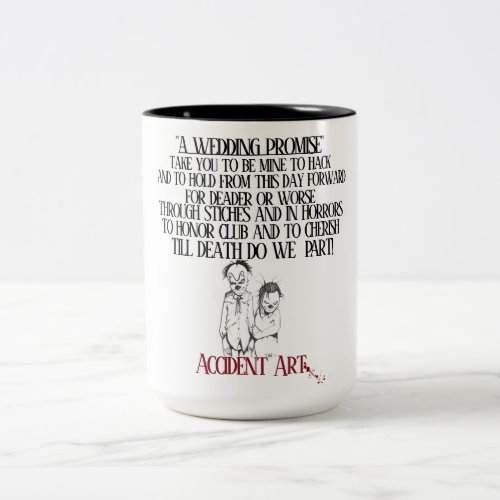 A Wedding Promise Two_Tone coffee mug