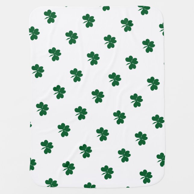 A Wee Bit Irish baby blanket (Front)