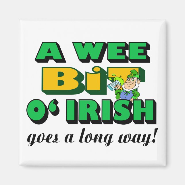 A Wee Bit Irish Magnet (Front)