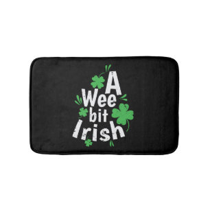 A Wee bit Irish St. Patricks Day Bath Mat