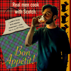 A Wee Dram of Scotch Apron
