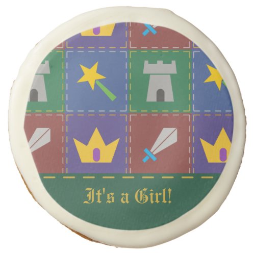 A Wee Ones Fantasy Quilt Baby Shower Cookies