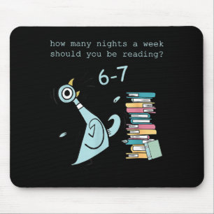 A Week Should You Be Reading 67 Teacher Mouse Pad
