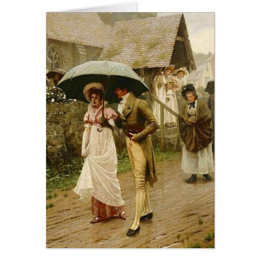 A Wet Sunday Morning Cards (Front)