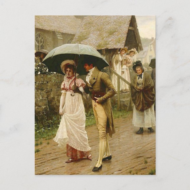 A Wet Sunday Morning Postcard (Front)