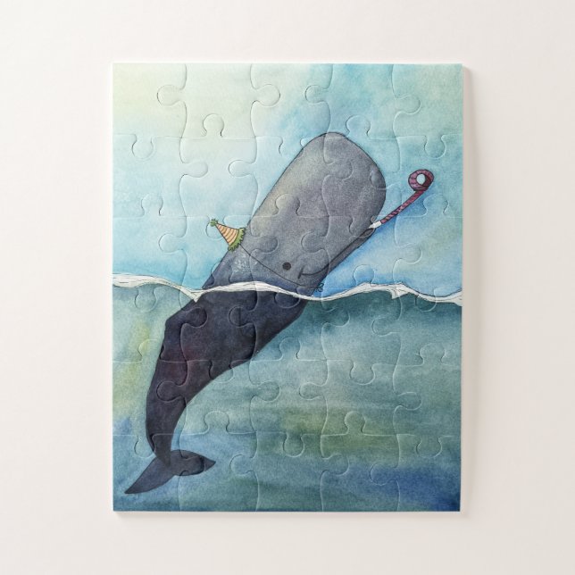 A Whale of a Birthday to You! Jigsaw Puzzle (Vertical)