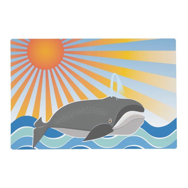 A Whale of a Good Time Placemat (Front)