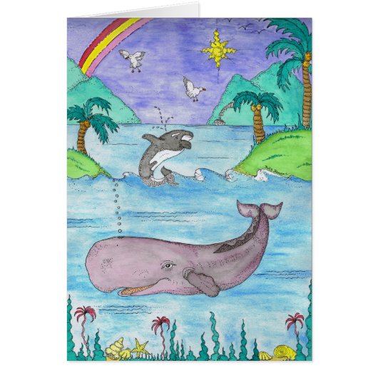 A Whale of a Time Cards (Front)
