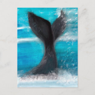 A Whale's Tail Postcard