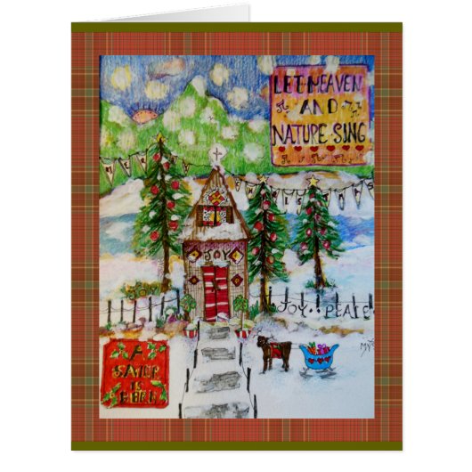 A Whimsical Christmas Cards (Front)