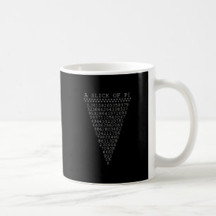 A Whimsical Slice of Pi Coffee Mug